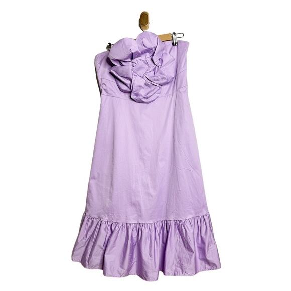 NWT Anthropologie Hutch Strapless 3D Floral Maxi Dress XL Petite - Picture 5 of 13